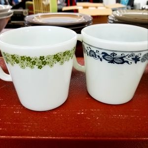 Vintage coffee mugs